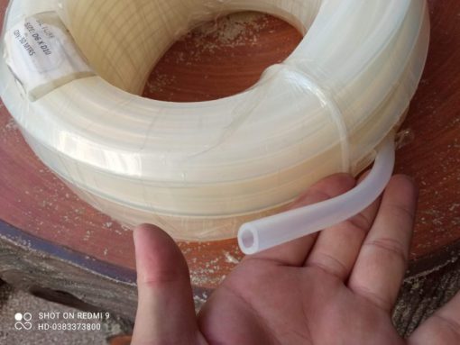 Ống silicone trắng trong mềm