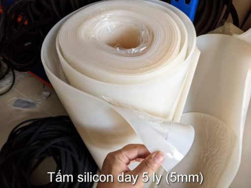 Tấm silicone dày 1mm, 2mm, 3mm, 4mm, 5mm, 6mm, 8mm, 10mm tới 20mm - Hình ảnh 3
