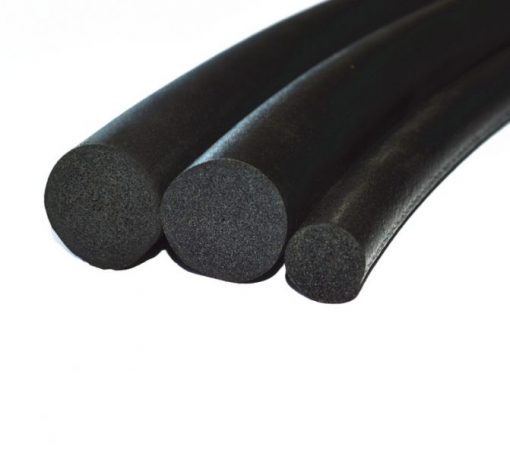 Gioăng cao su xốp tròn phi 6, phi 10, phi 12 (D6, D10, D12)