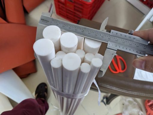 Nhựa teflon cây phi 20, phi 30, phi 40, phi 50, phi 60, phi 80 - Hình ảnh 4