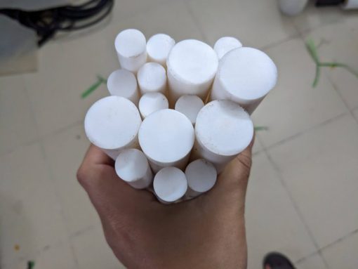 Nhựa teflon cây phi 20, phi 30, phi 40, phi 50, phi 60, phi 80