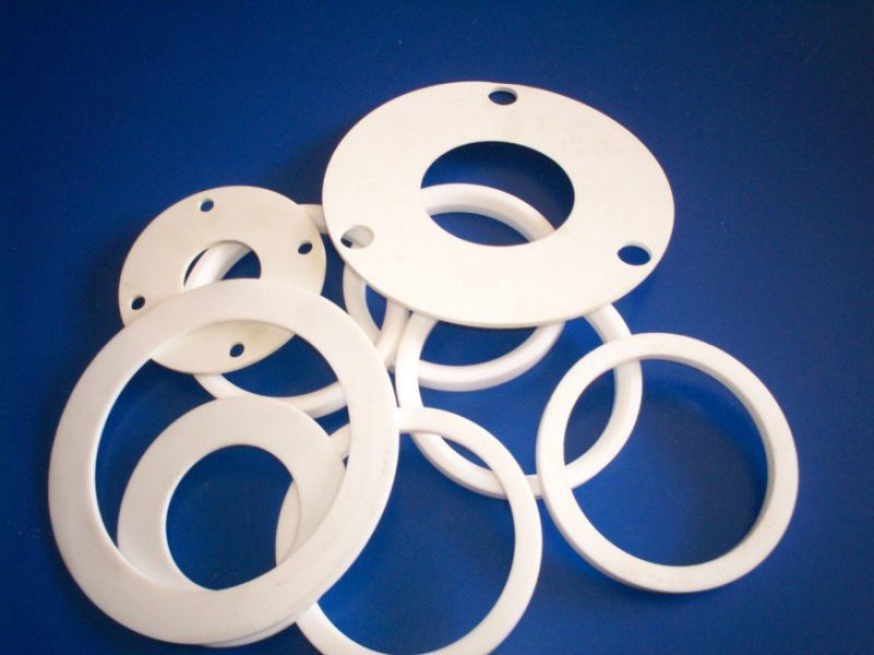 Gioăng mặt bích teflon DN50, DN80, DN100, DN150, DN200