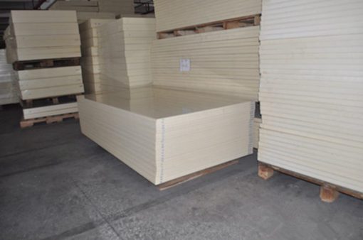 Nhựa ABS tấm màu vàng ngà