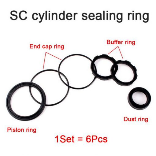 Bộ gioăng phớt cho xi lanh khí nén SC32, SC40, SC50, SC63, SC80, SC100, SC125, SC160, SC200 - Hình ảnh 4