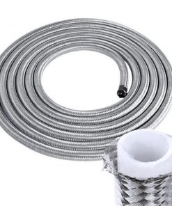 Ong nhua chiu nhiet teflon ptfe boc inox