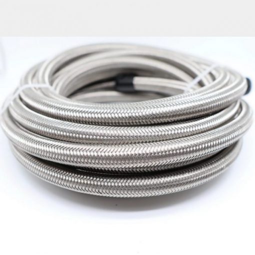 Ong teflon ptfe chiu nhiet dan hoa chat boc inox ben ngoai