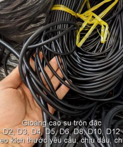 Dây Cao Su Tròn Chịu Dầu Phi 2, 3, 4, 5, 6, 7, 8, 9, 10, 12 tới 80mm