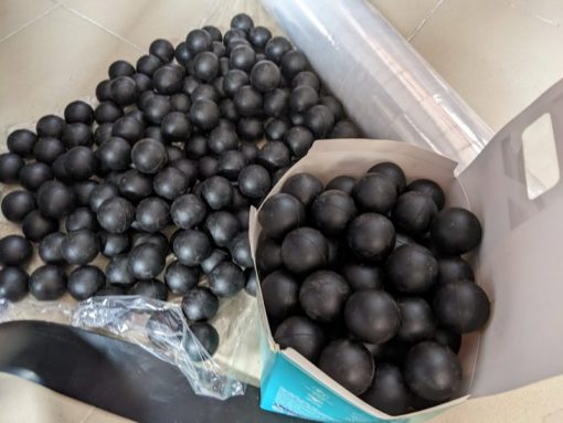Bi cao su màu đen phi D10, D15, D20, D25, D28, D30, D32, D35, D40, D45, D50 tới D110