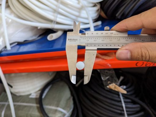 Dây silicone tròn phi D2, D3, D4, D5, D6, D7, D8, D9, D10, D12, D14, D15, D16, D18, D20 tới D50 - Hình ảnh 2