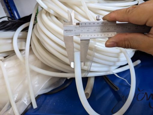Dây silicone tròn phi D2, D3, D4, D5, D6, D7, D8, D9, D10, D12, D14, D15, D16, D18, D20 tới D50 - Hình ảnh 3