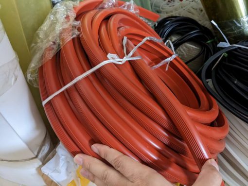 Gioăng silicone E10, E12, E14, E16, E18, E20, E22, E24, E26, E28, E30 tủ cơm, tủ sấy công nghiệp - Hình ảnh 2