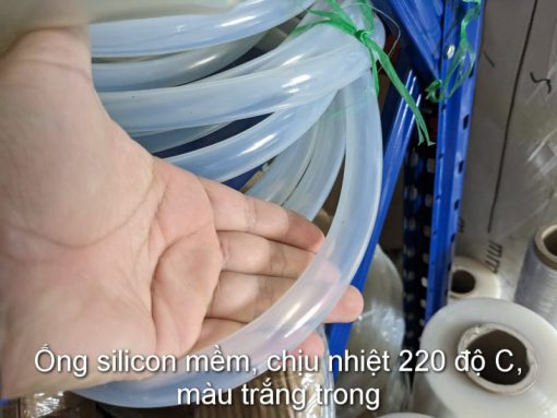 Ống silicone chịu nhiệt phi 2, 3, 4, 5, 6, 7, 8, 9, 10 tới phi 30