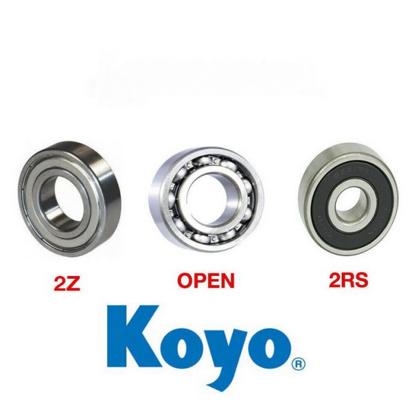 Vong bi koyo open, 2Z, 2RS (2)
